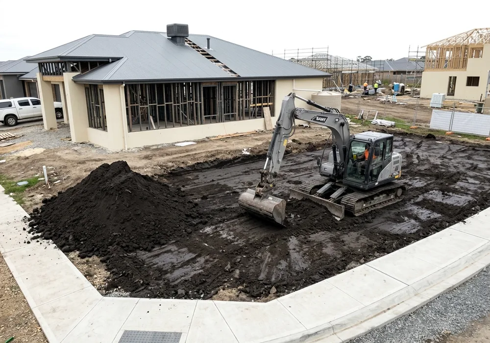 Granny flat pad in Bidwill